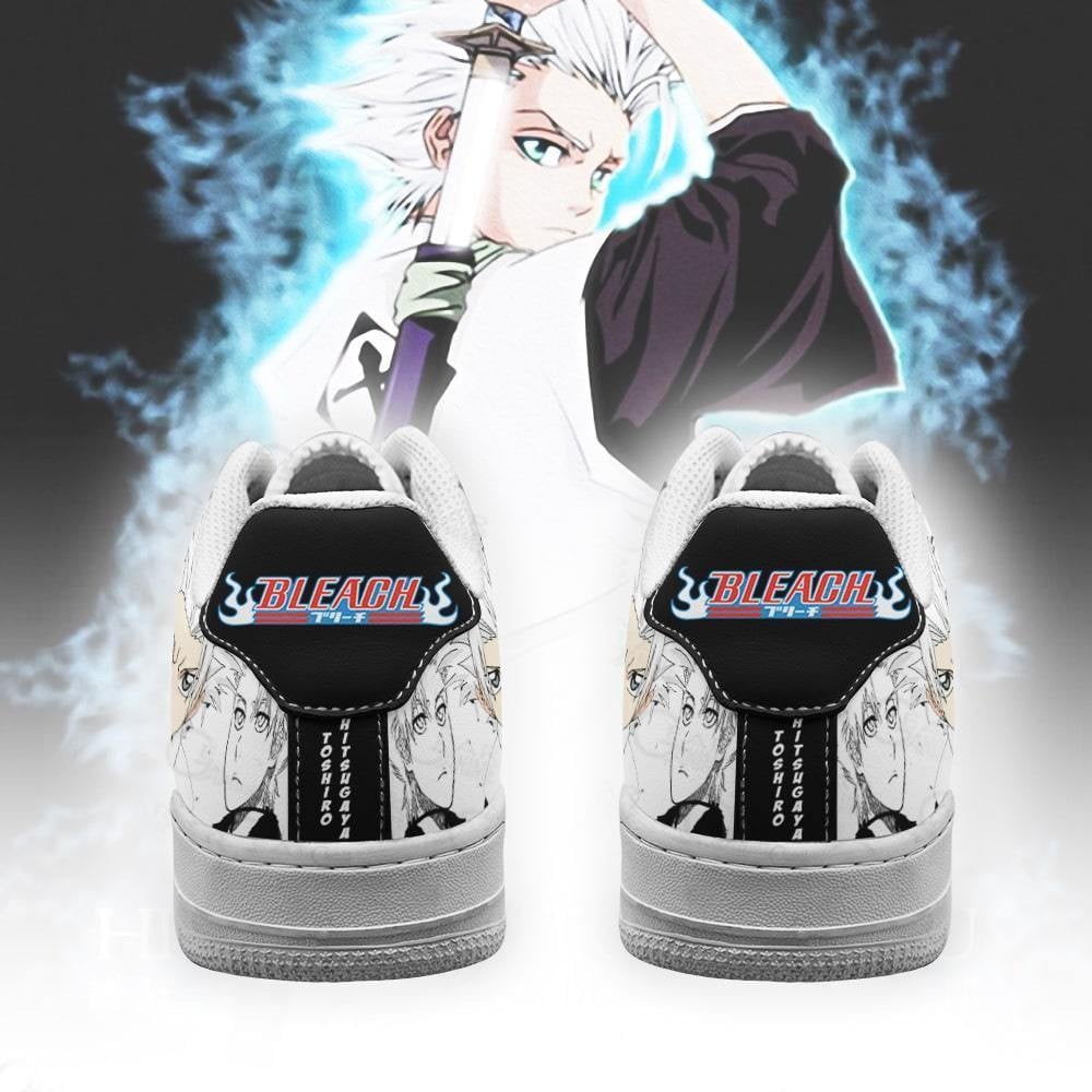 Hitsugaya Sneakers Bleach Anime Shoes Fan Gift Idea