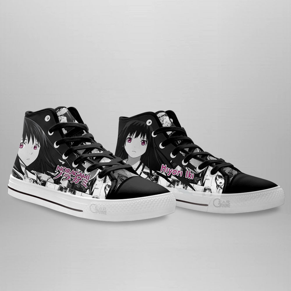Hiyori Iki High Top Shoes Custom Noragami Anime Sneakers