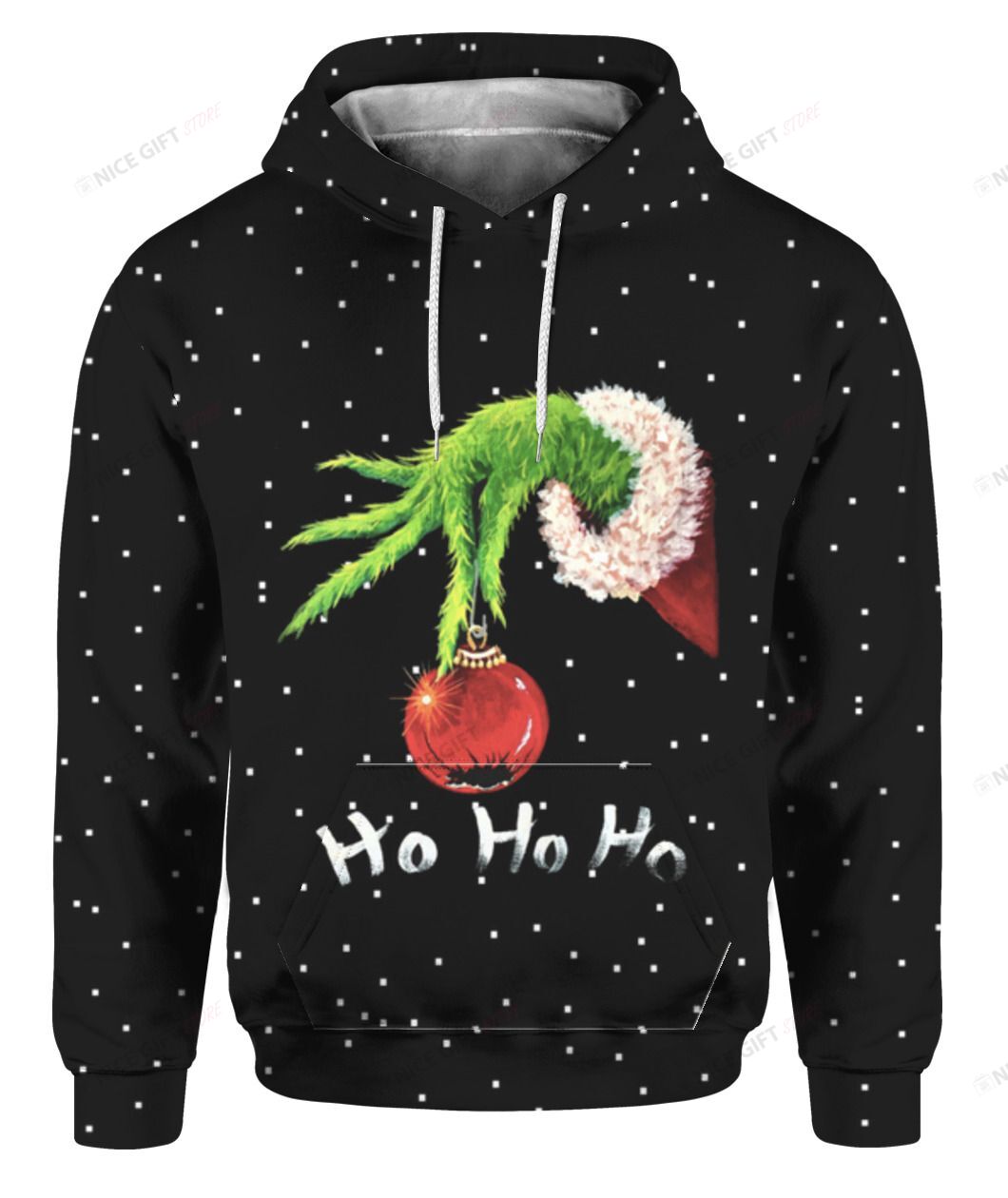 Ho Ho Ho Christmas 3D Hoodie Gift For Fans