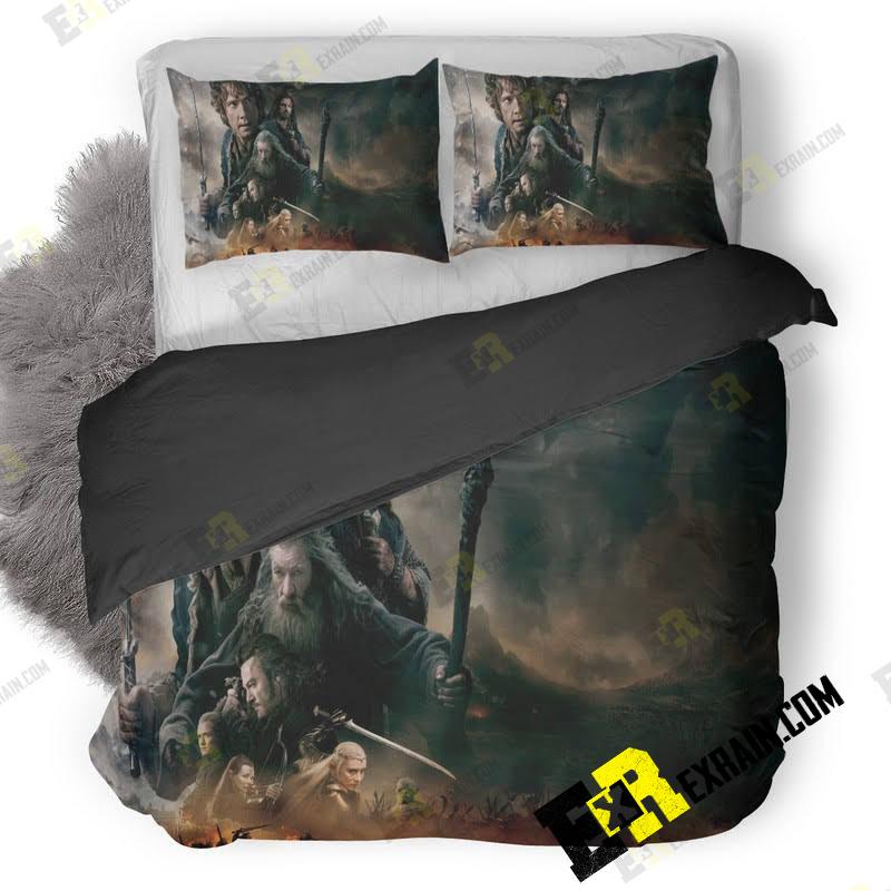 Hobbit Battle Of The Five Armies 3D Customized Duvet Cover Bedding Set