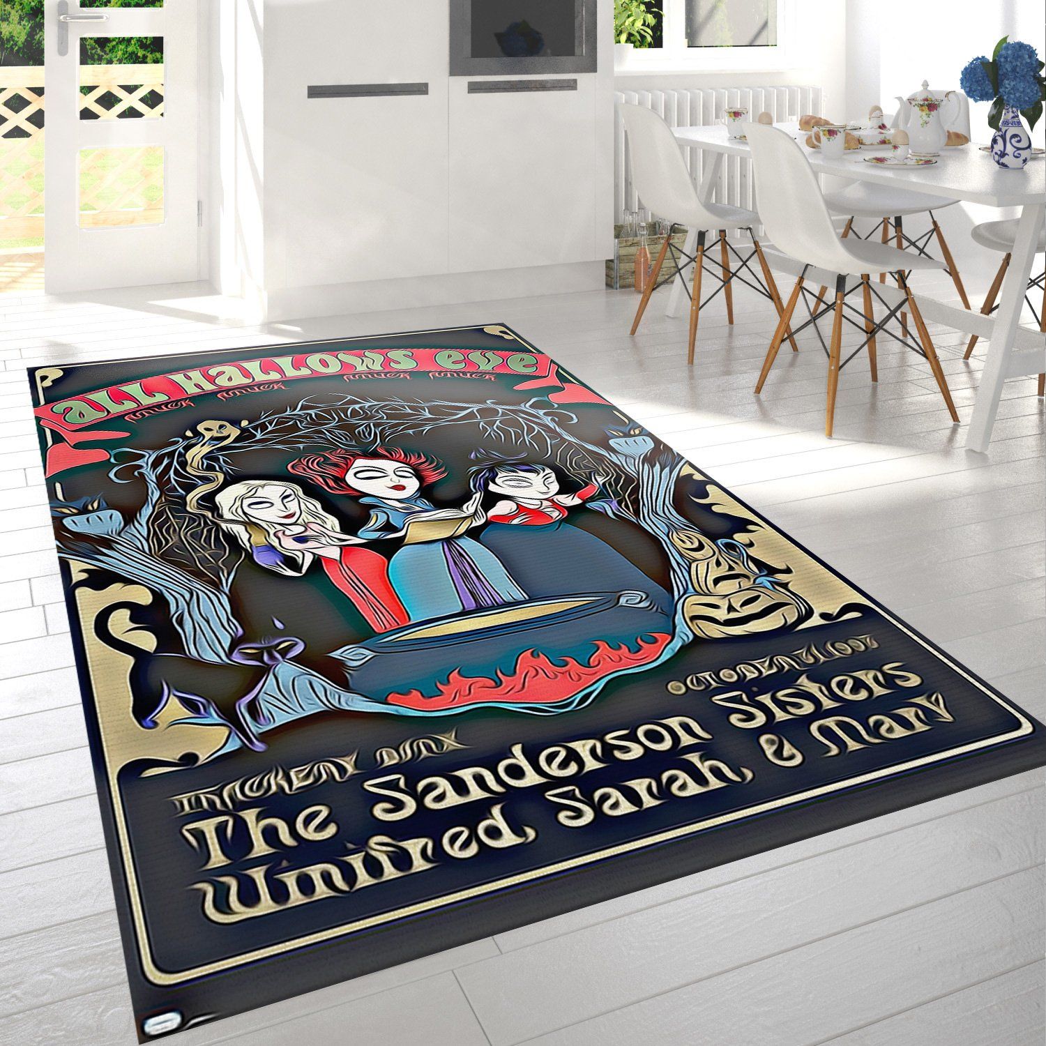 Hocus Pocus Rectangle Rug – Custom Size And Printing