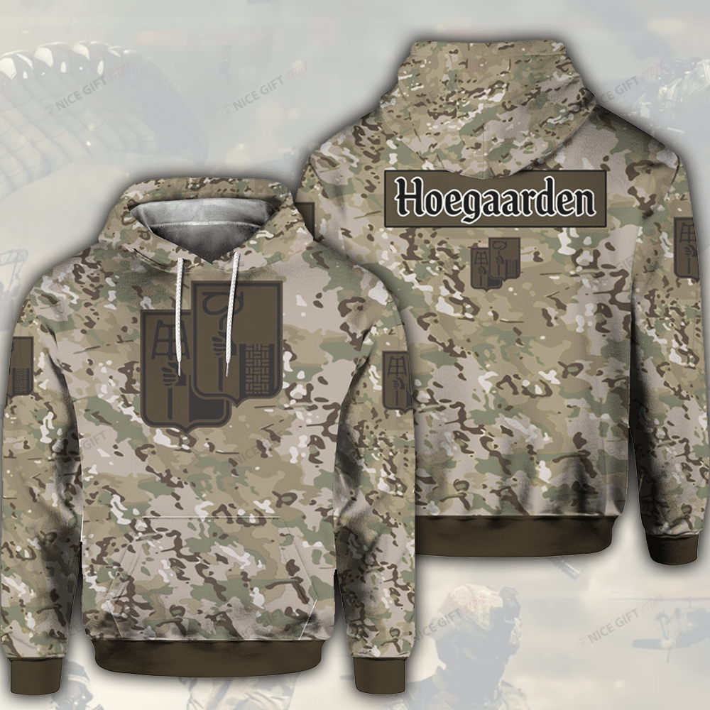 Hoegaarden Camouflage 3D Hoodie Gift For Fans