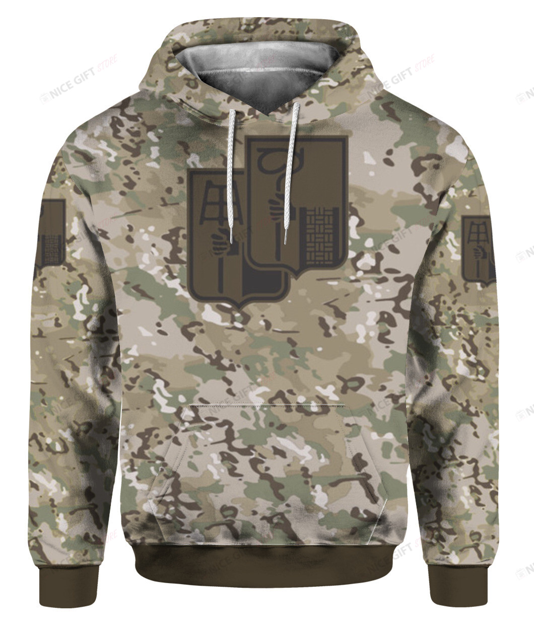Hoegaarden Camouflage 3D Hoodie Gift For Fans
