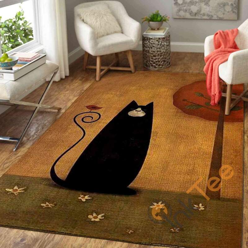 Hoity Toity Cat Area Rectangle Rug