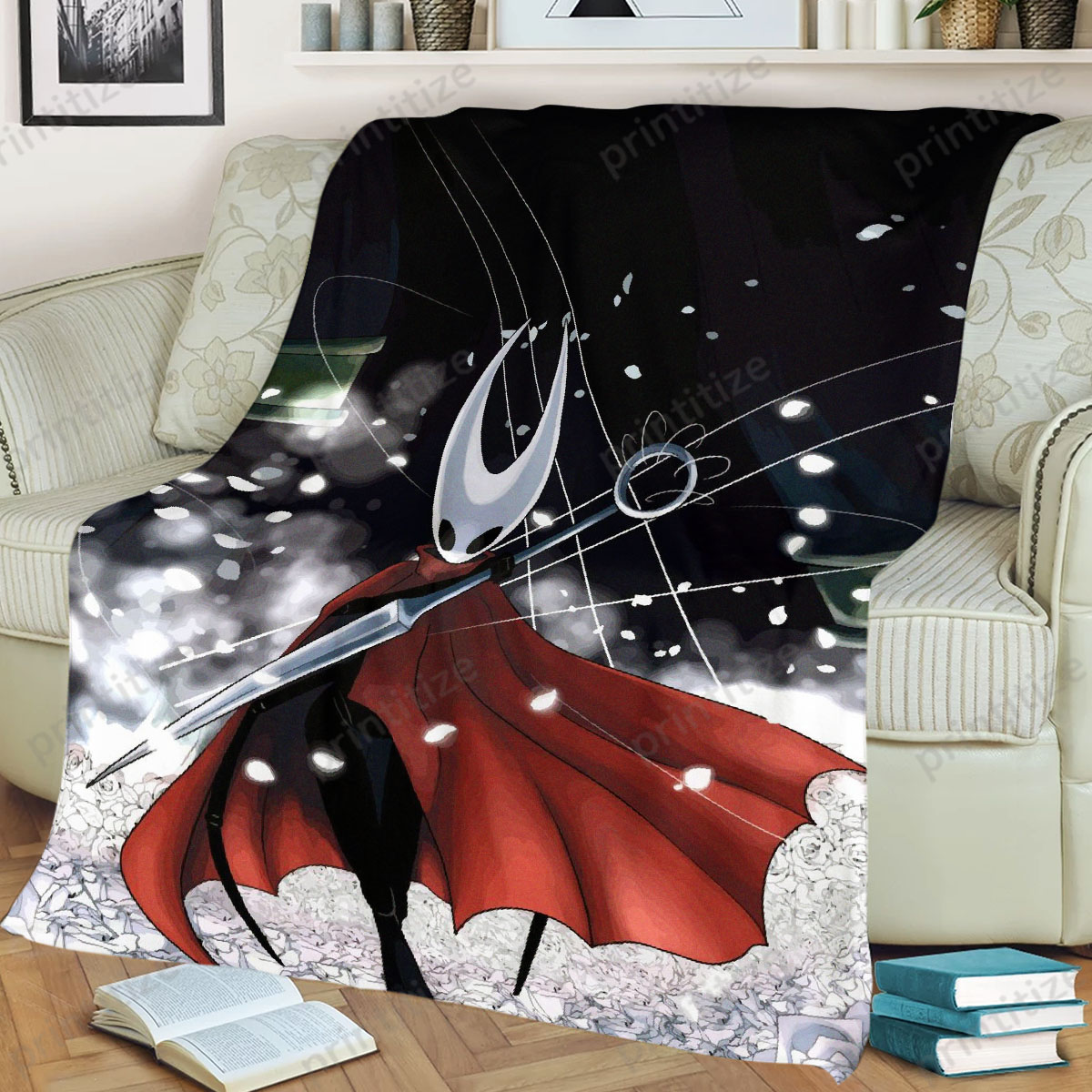 Hollow Knight Silksong Hornet Fleece Blanket