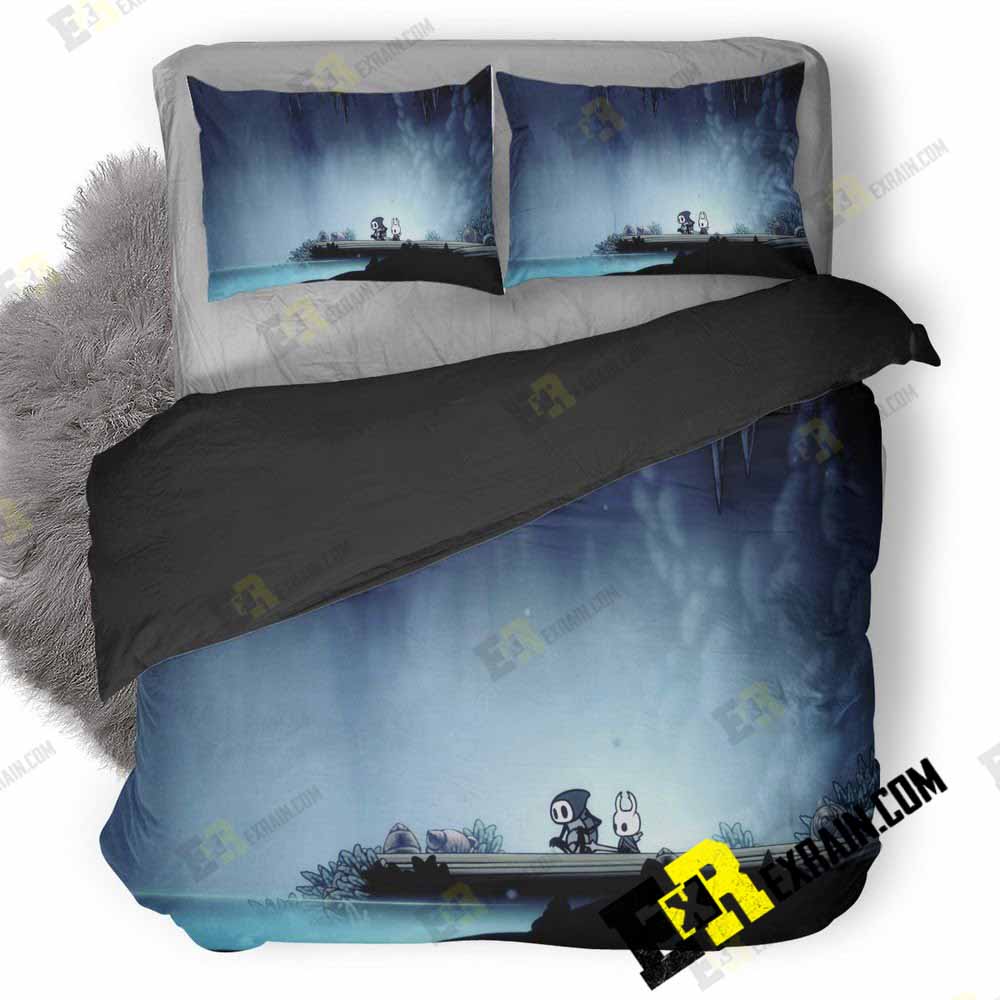Hollow Knight Team Cherry Q3S 3D Customized Duvet Cover Bedding Set