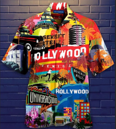 Hollywood Hawaiian Shirt For Men Women Adult HW3954