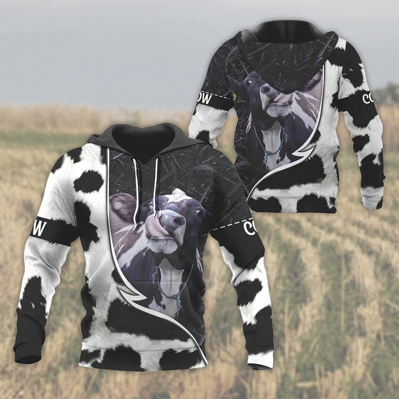Holstein Friesian Cattle Hoodie