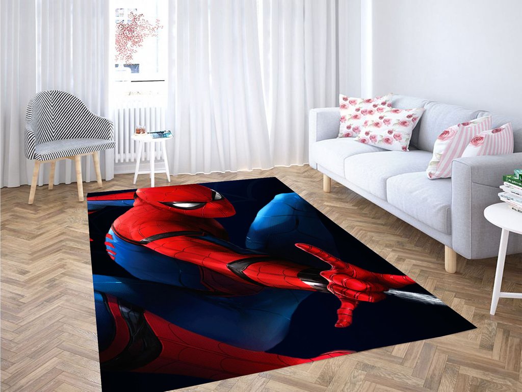 Home Coming Spiderman Living Room Modern Carpet Rectangle Rug