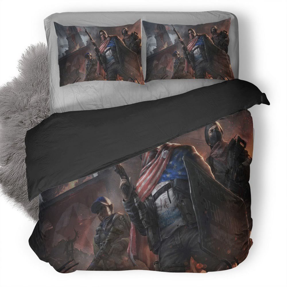 Homefront The Revolution 10 3D Customized Duvet Cover Bedding Set
