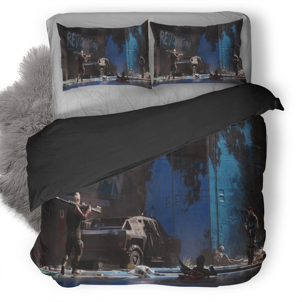 Homefront The Revolution 15 3D Customized Duvet Cover Bedding Set