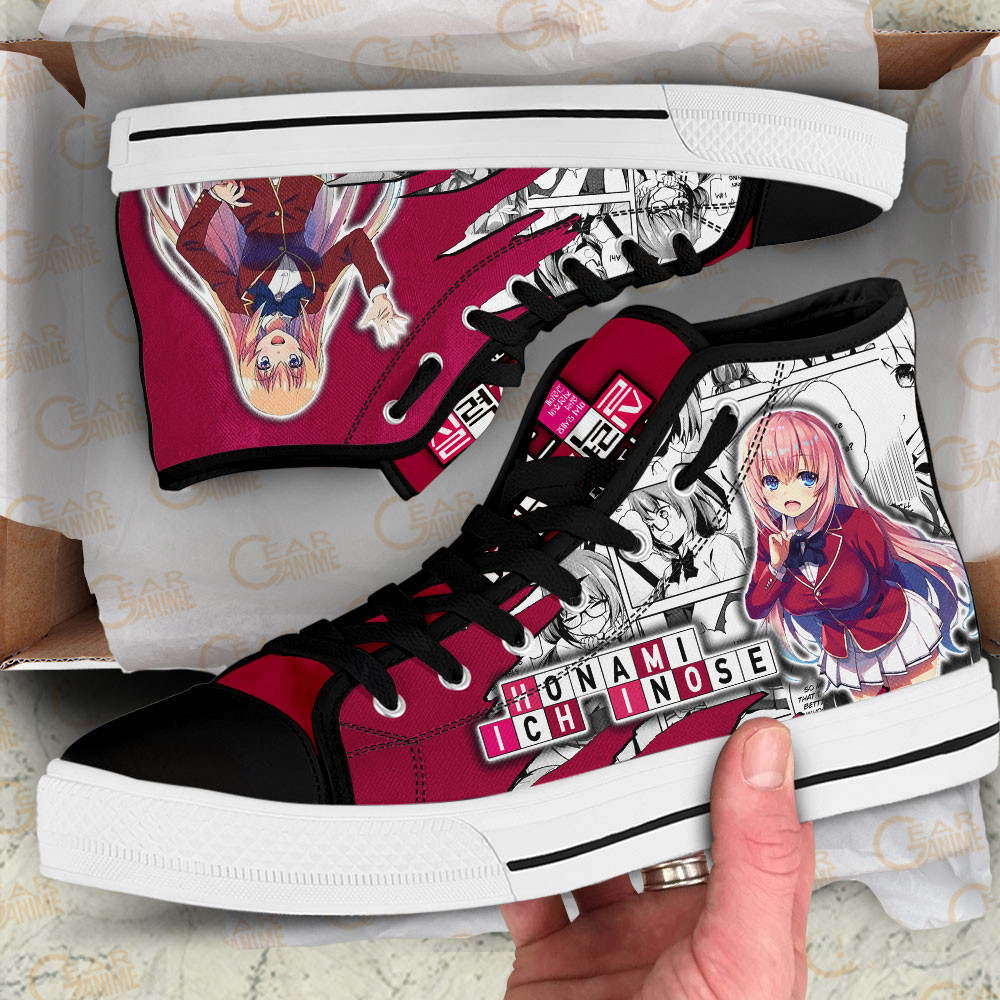 Honami Ichinose High Top Shoes Classroom of the Elite Anime Sneakers