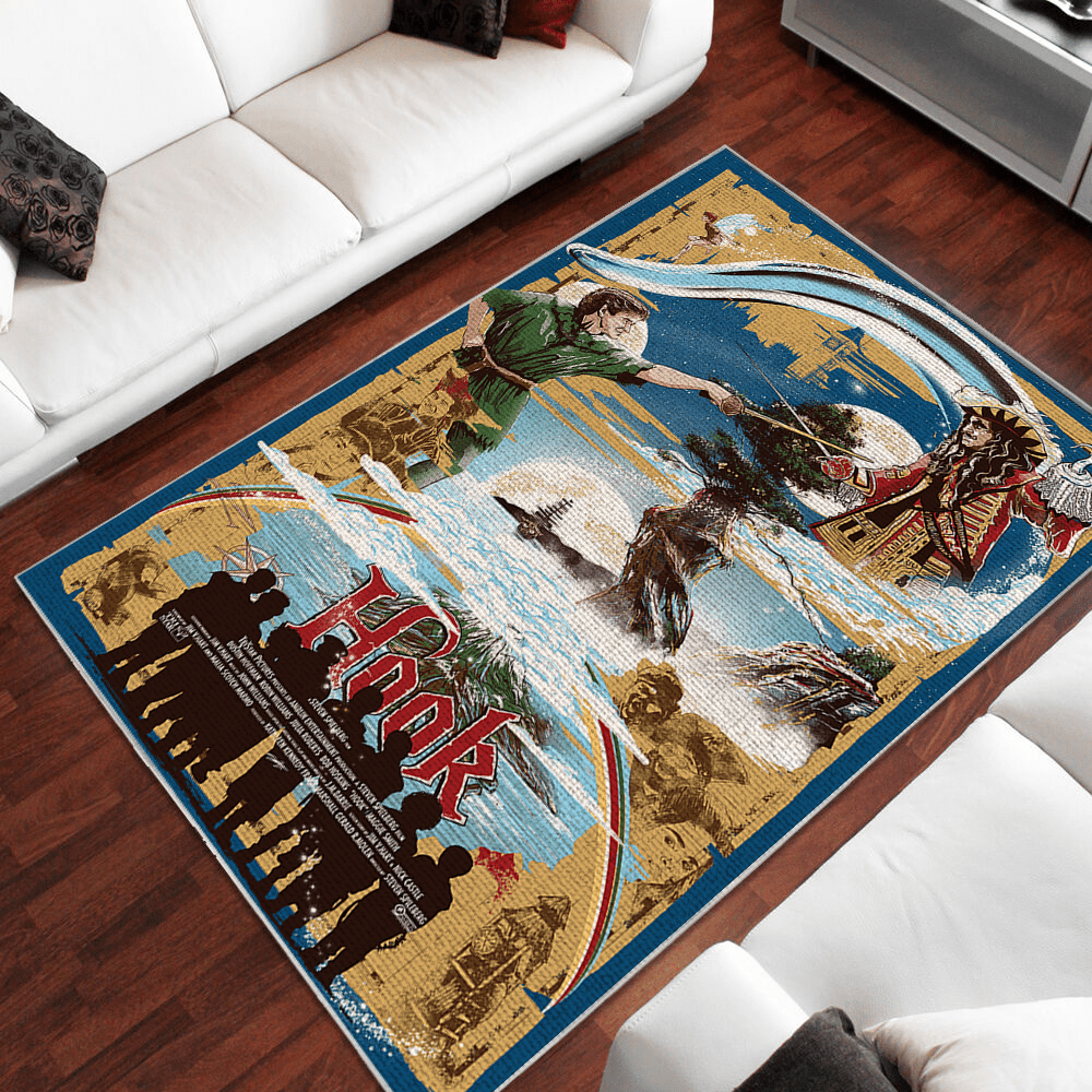 Hook Area Rectangle Rug