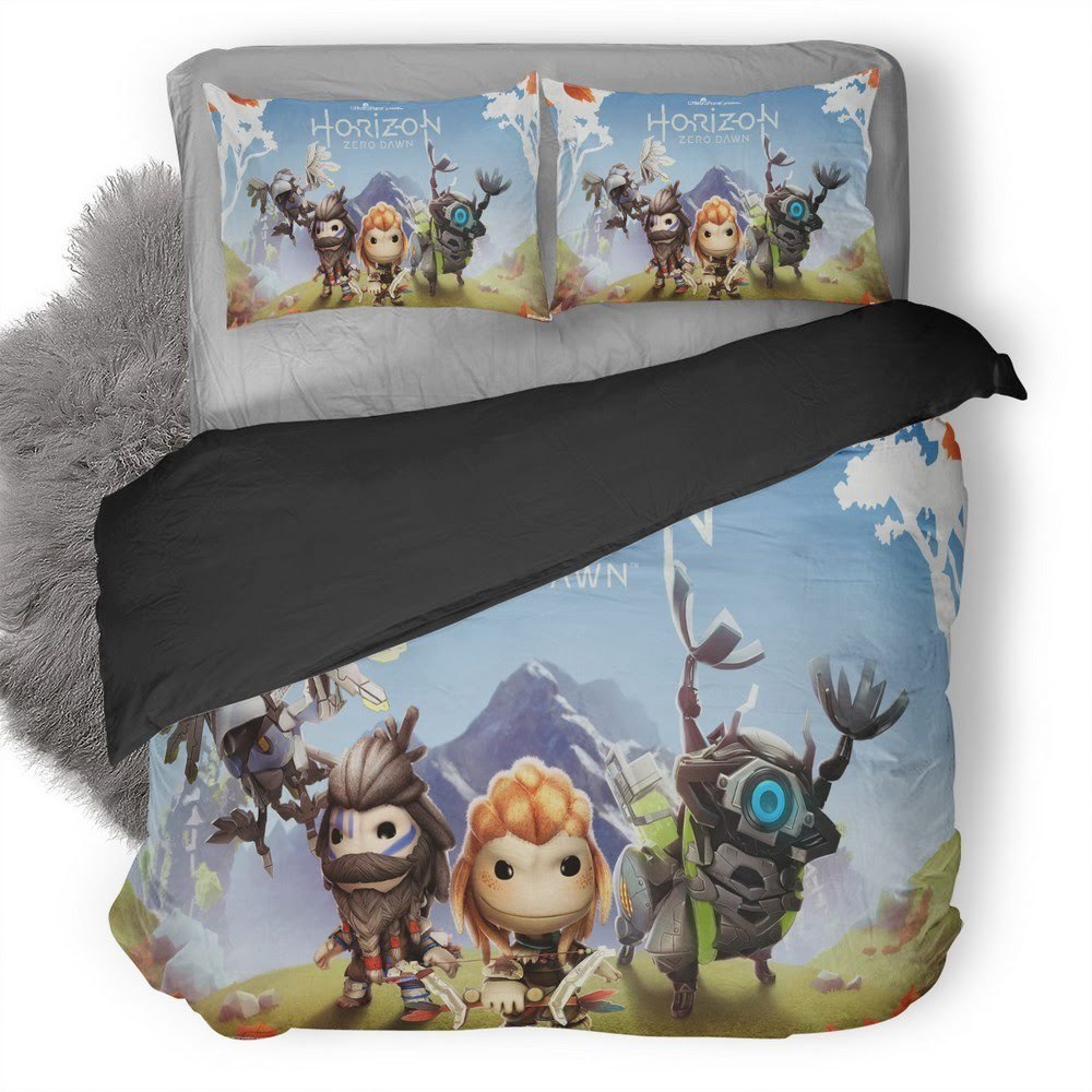 Horizon Zero Dawn Little Big Planet 3D Customized Duvet Cover Bedding Set