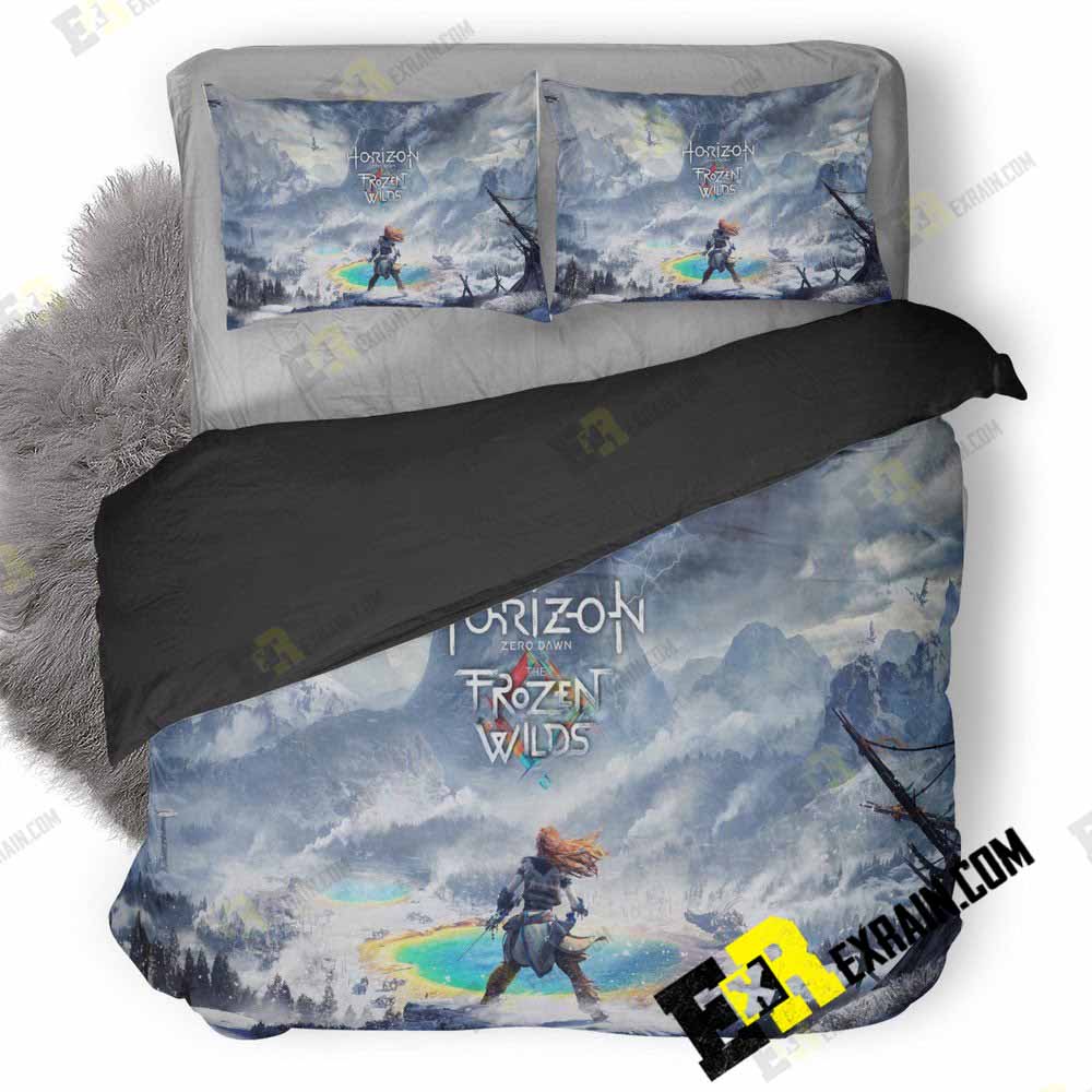 Horizon Zero Dawn The Frozen Wilds Tb 3D Customized Duvet Cover Bedding Set