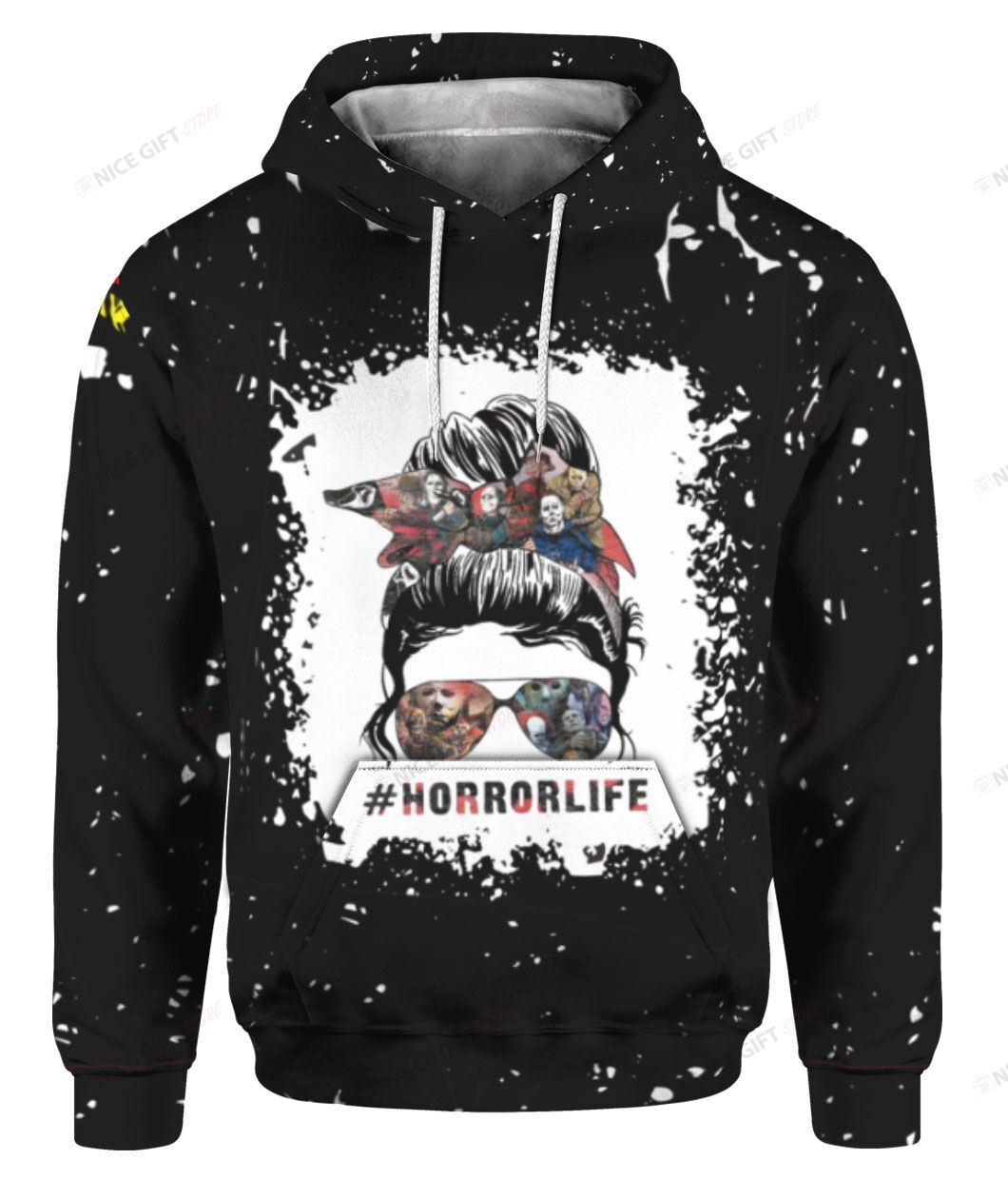 Horror Life 3D Hoodie Gift For Fans