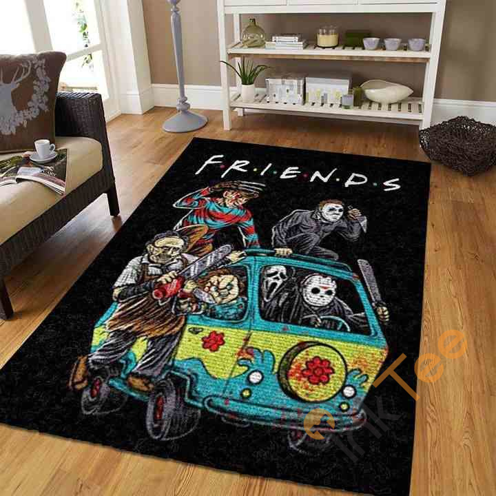 Horror Movie Characters Area Rectangle Rug