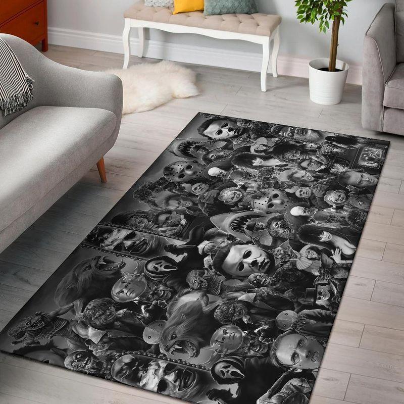 Horror Movie God’s Area Rectangle Rug