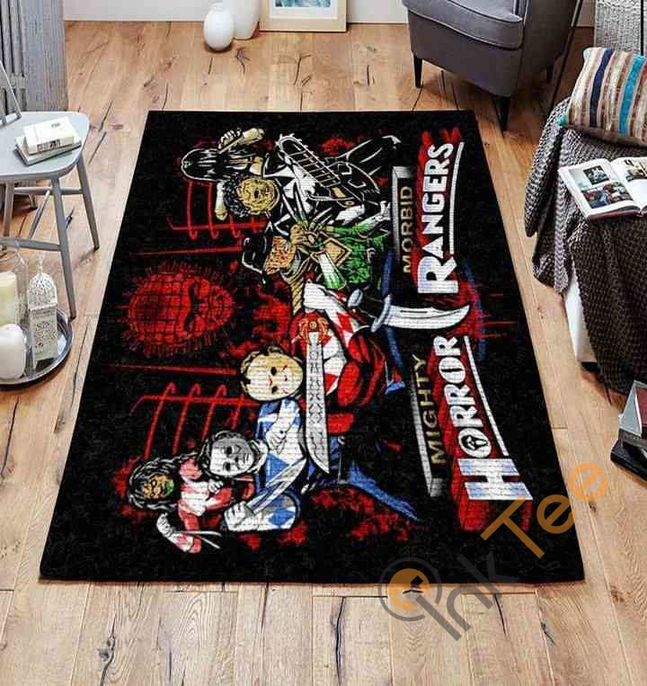 Horror Rangers Area Rectangle Rug