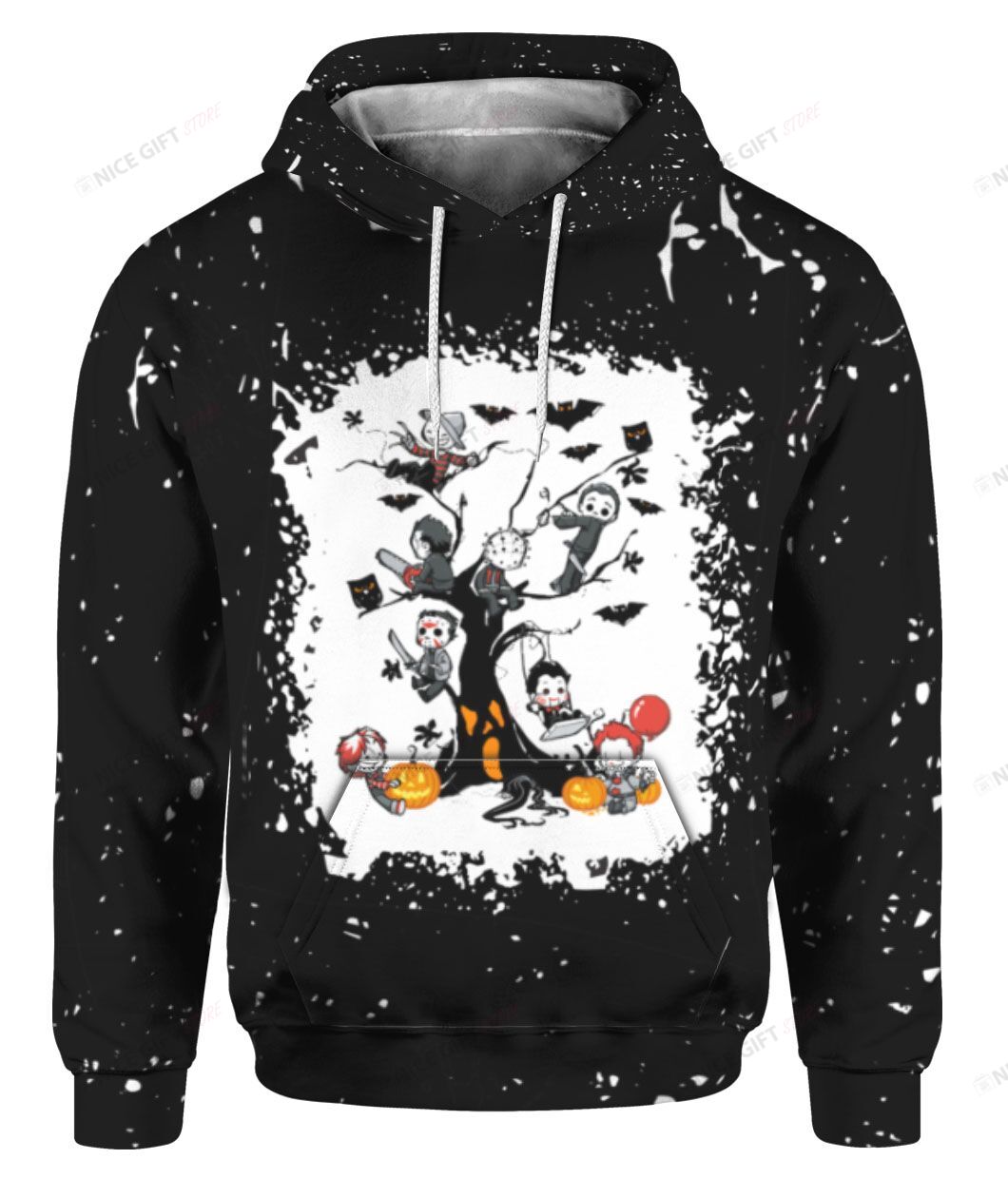 Horror tree 3D Hoodie Gift For Fans