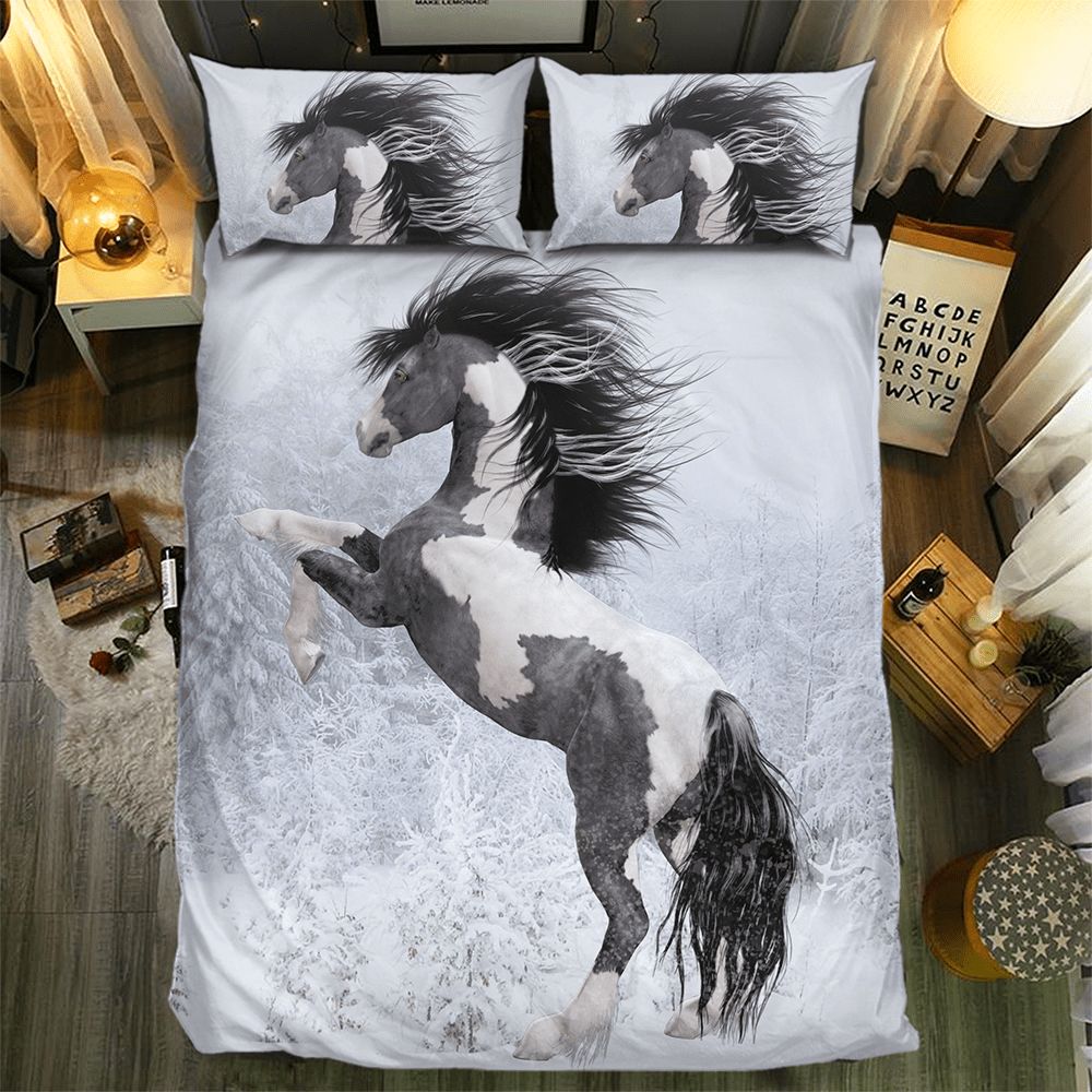 Horse Collection 3D Customized Duvet Cover Bedding Set