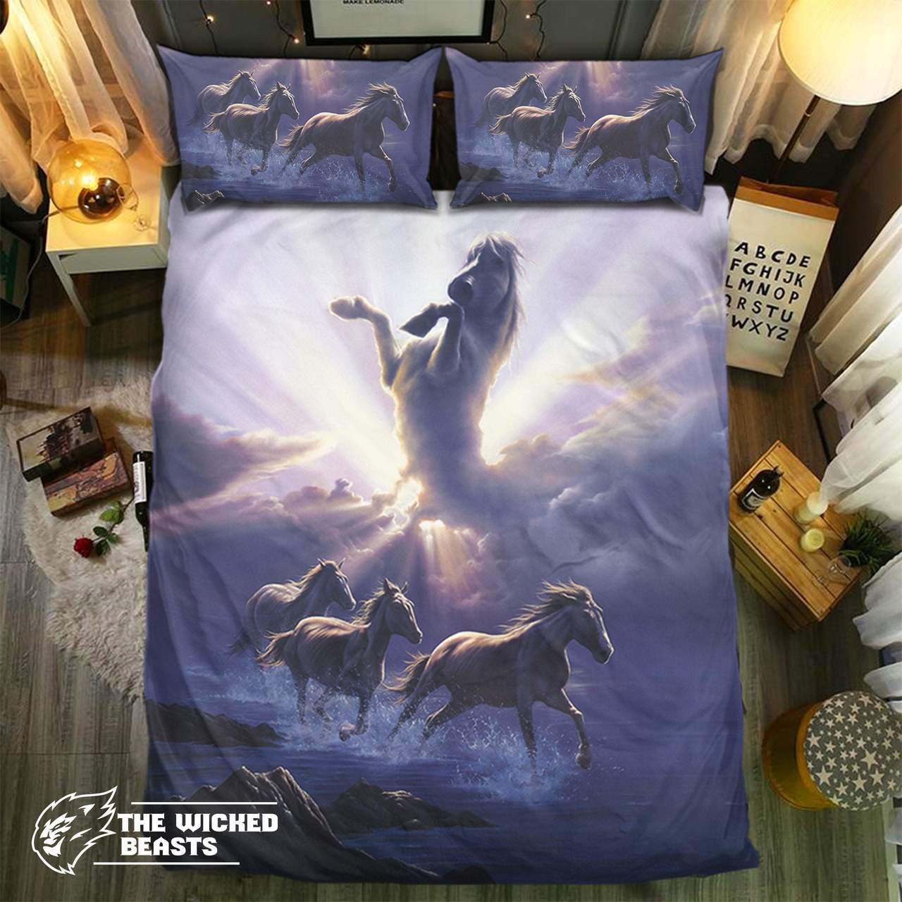 Horse Collection 3D Customized Duvet Cover Bedding Set