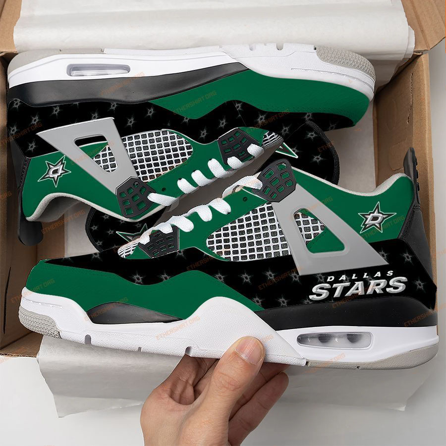 HOT Dallas Stars Air Jordan 4 Shoes
