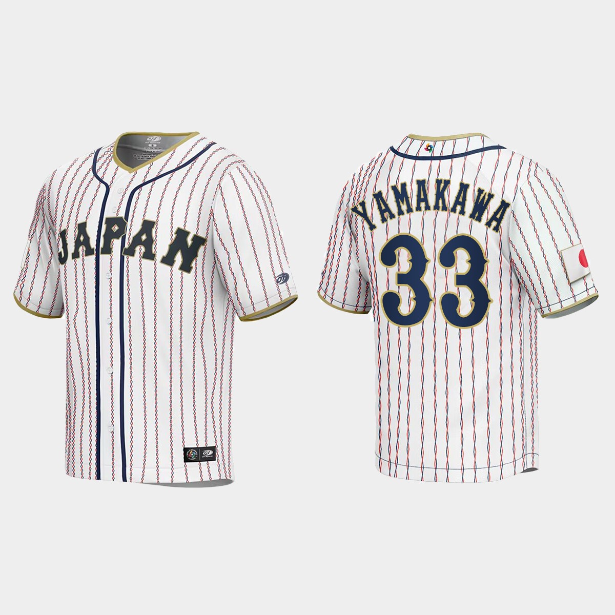 Hotaka Yamakawa Japan 2023 World Classic Jersey - White