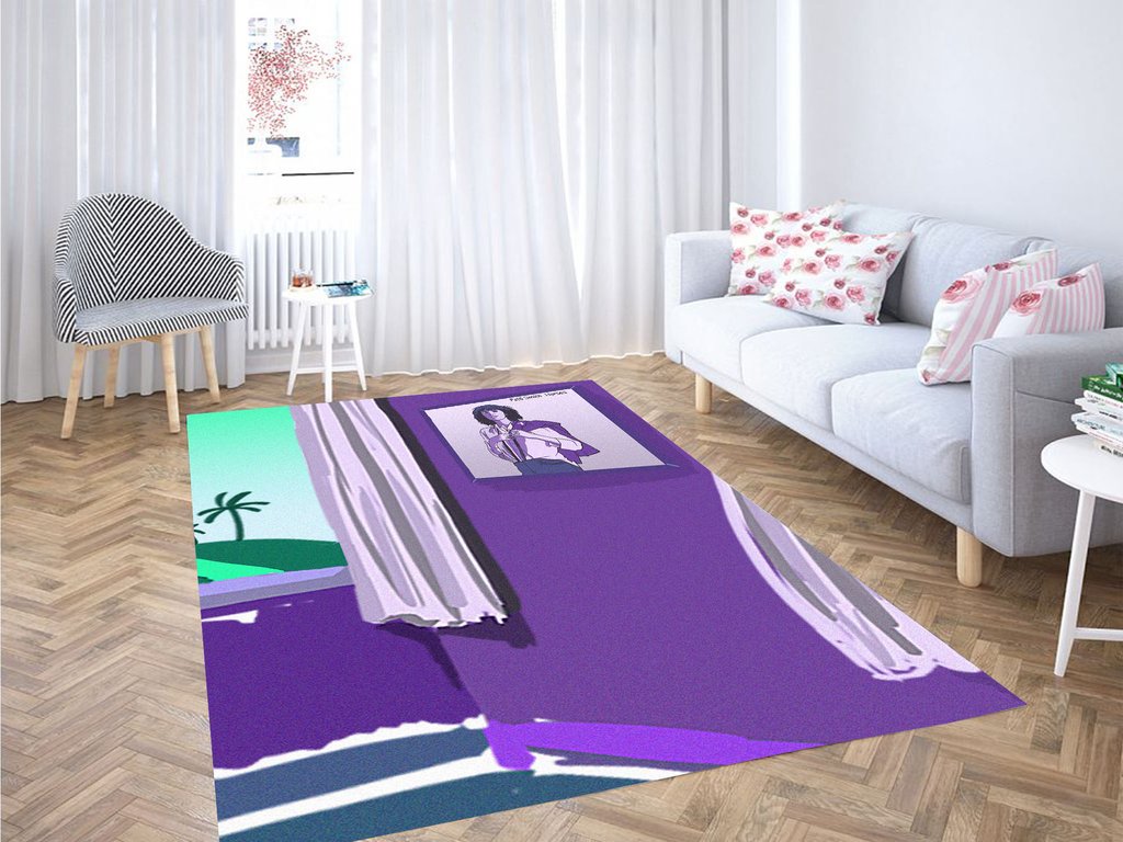 House Of Bojack Horseman Living Room Modern Carpet Rectangle Rug