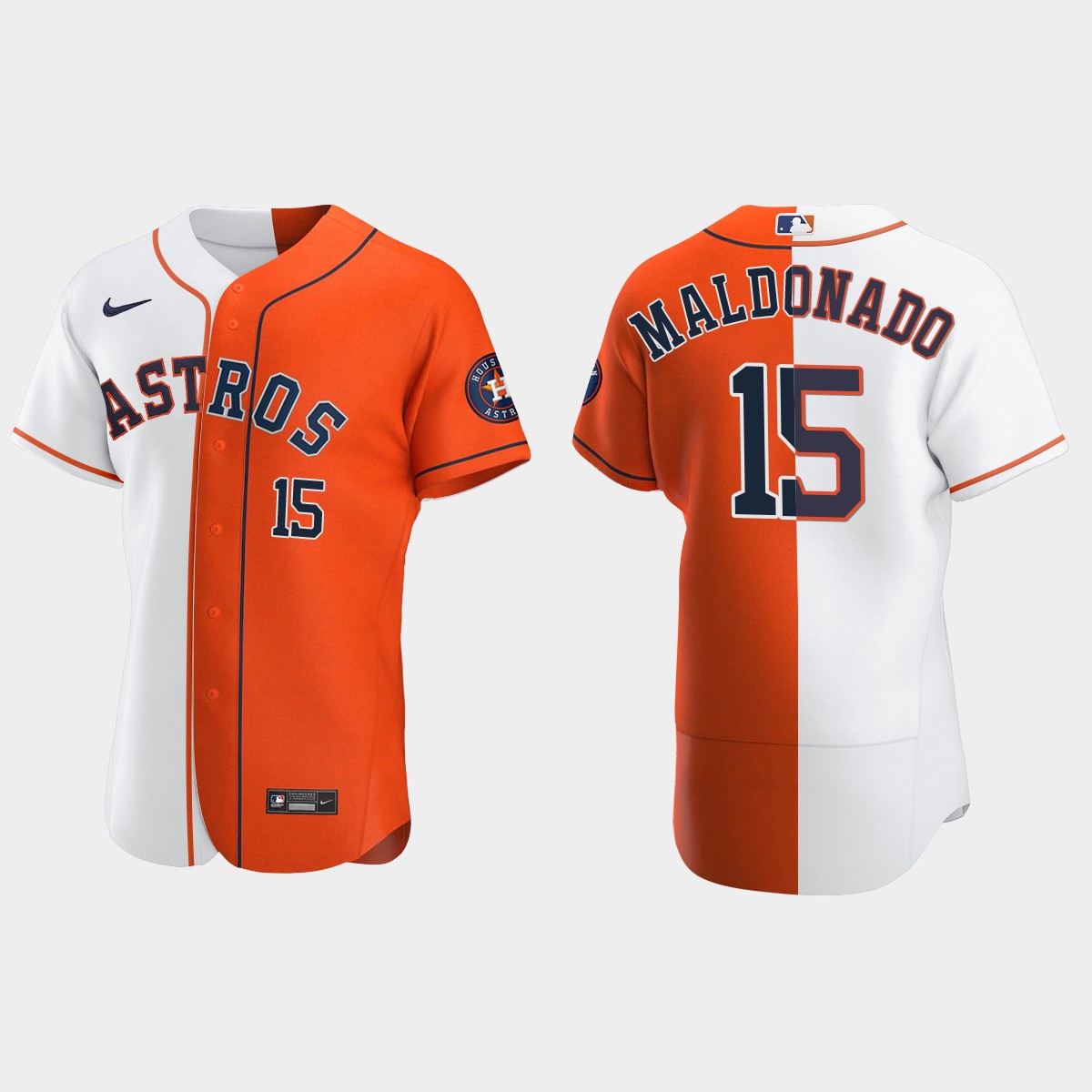 Houston Astros #15 Martin Maldonado Jersey - Orange