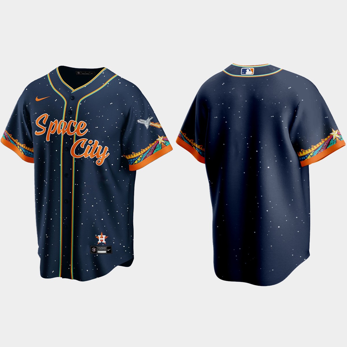 Houston Astros 2021 City Connect Jersey - Navy