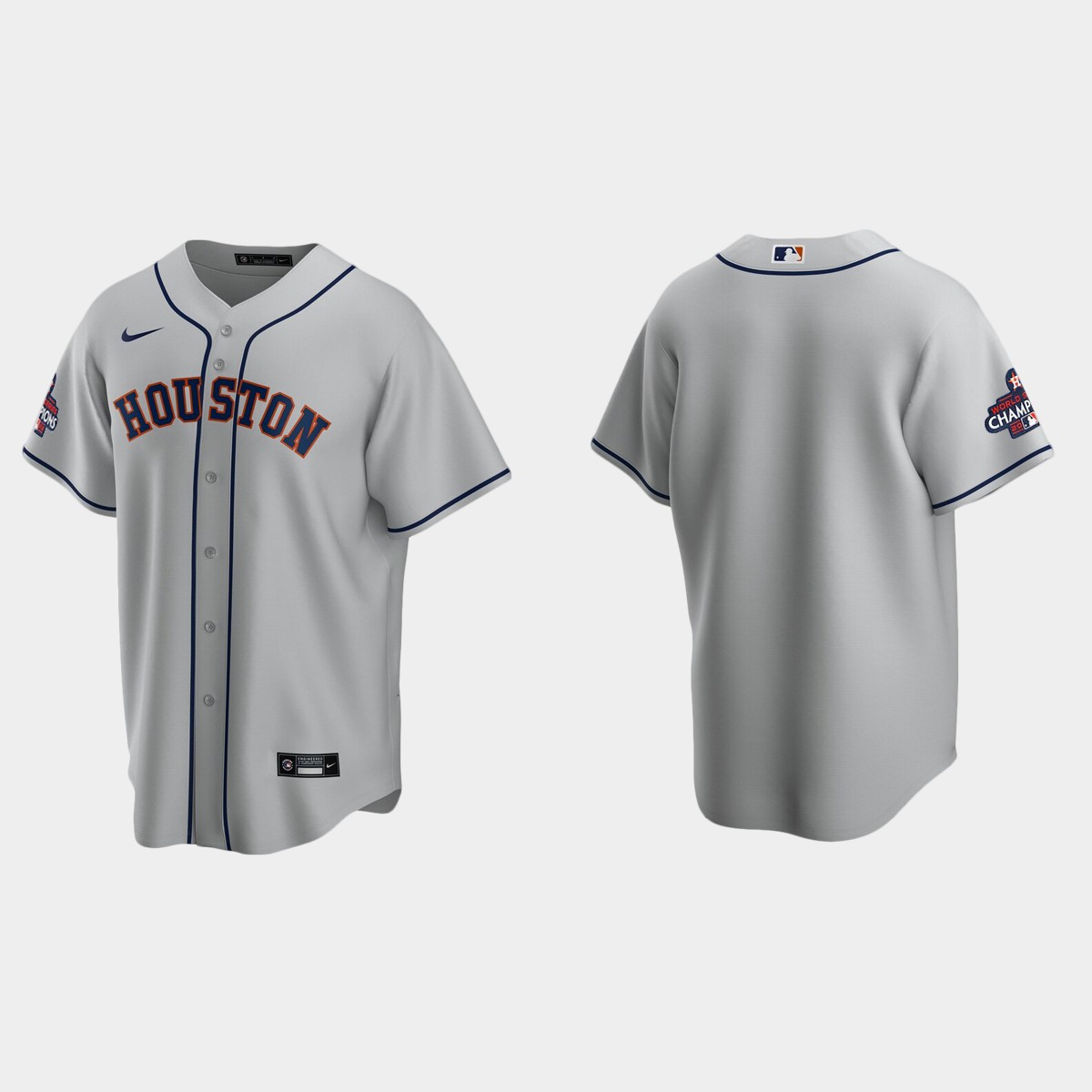 Houston Astros 2022 World Series Champions Gray Jersey