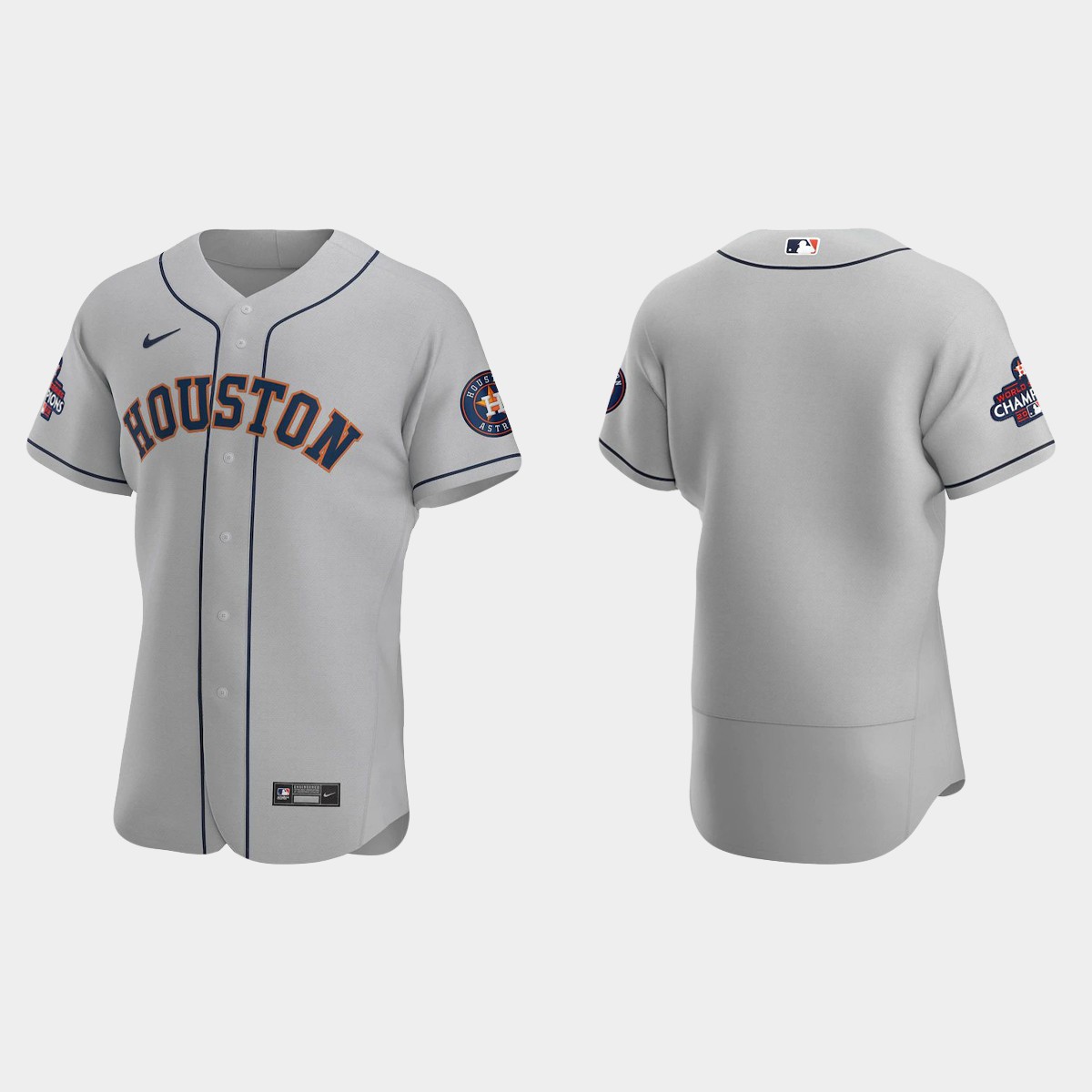 Houston Astros 2022 World Series Champions Gray Jersey