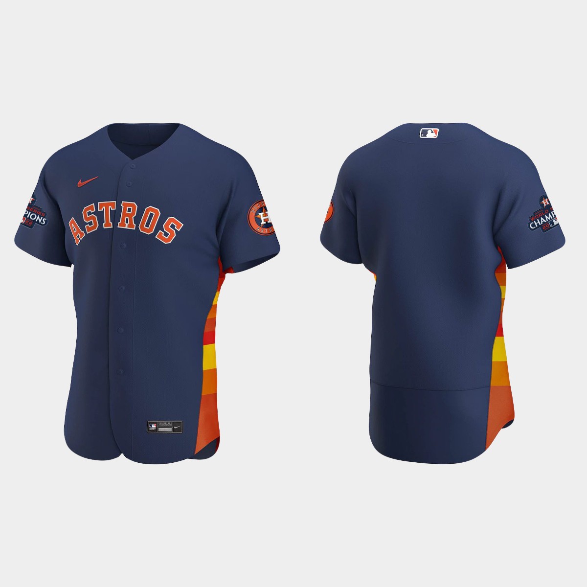 Houston Astros 2022 World Series Champions Navy Jersey