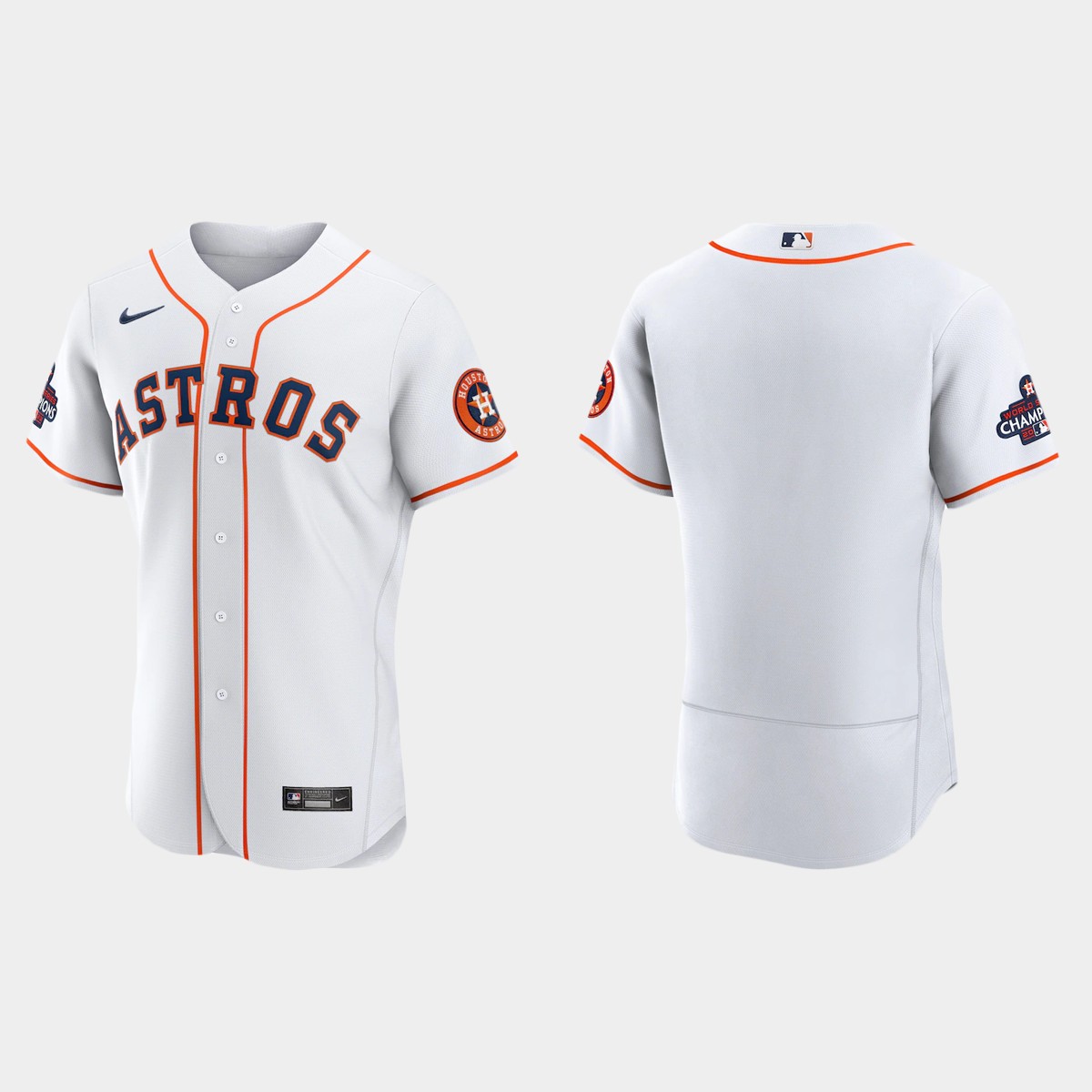 Houston Astros 2022 World Series Champions White Home Jersey
