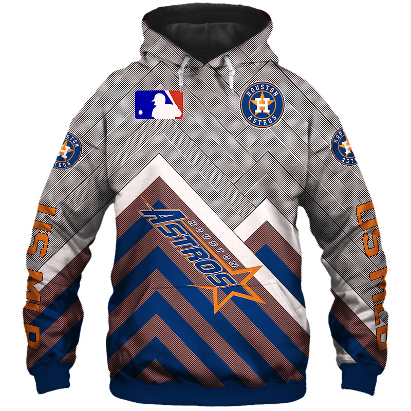 Houston Astros 3D Hoodie Gift For Fans Baseball For Fans MLB