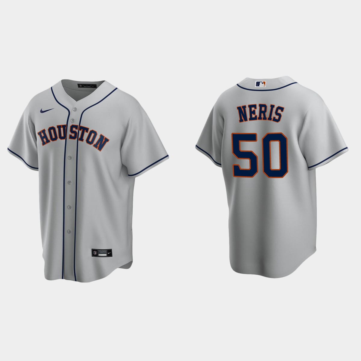 Houston Astros Hector Neris Road Jersey - Gray