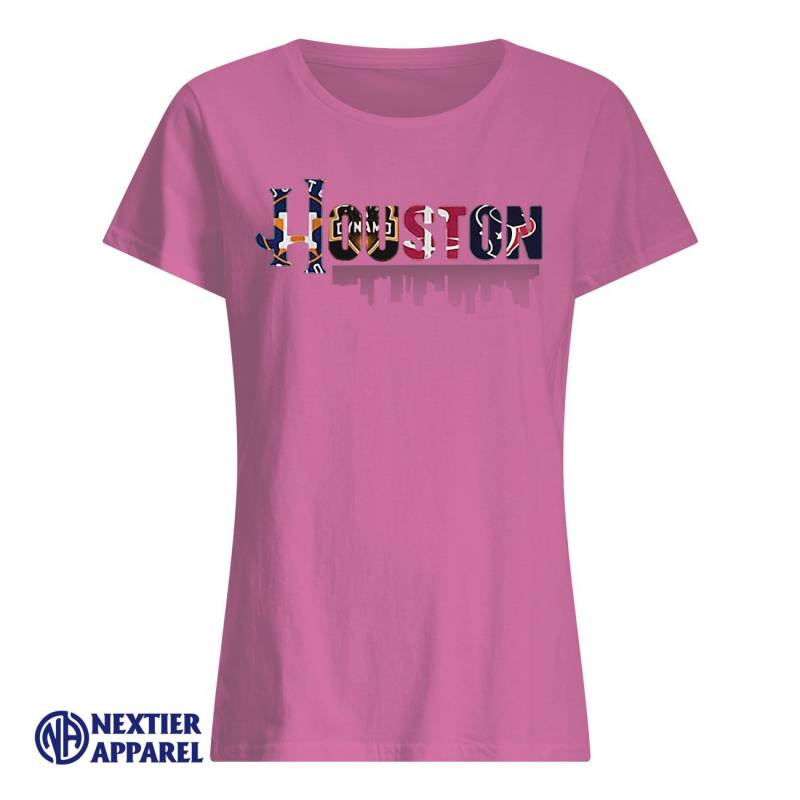 Houston Astros Houston Dynamo Houston Rockets Houston Texans shirt Classic WoT-Shirt