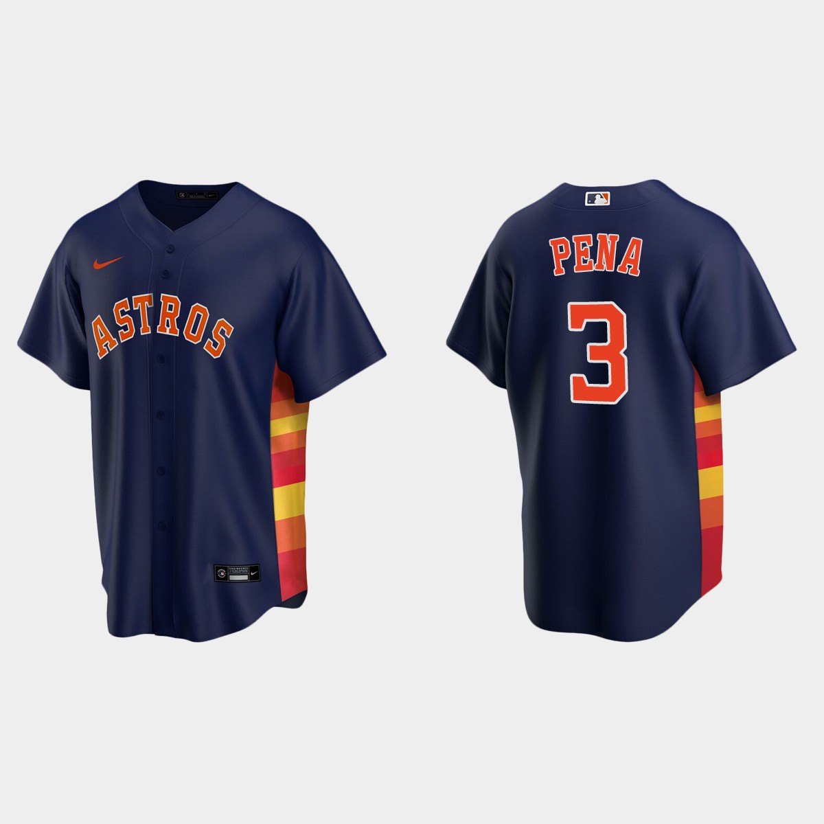 Houston Astros Jeremy Pena Alternate Jersey - Navy