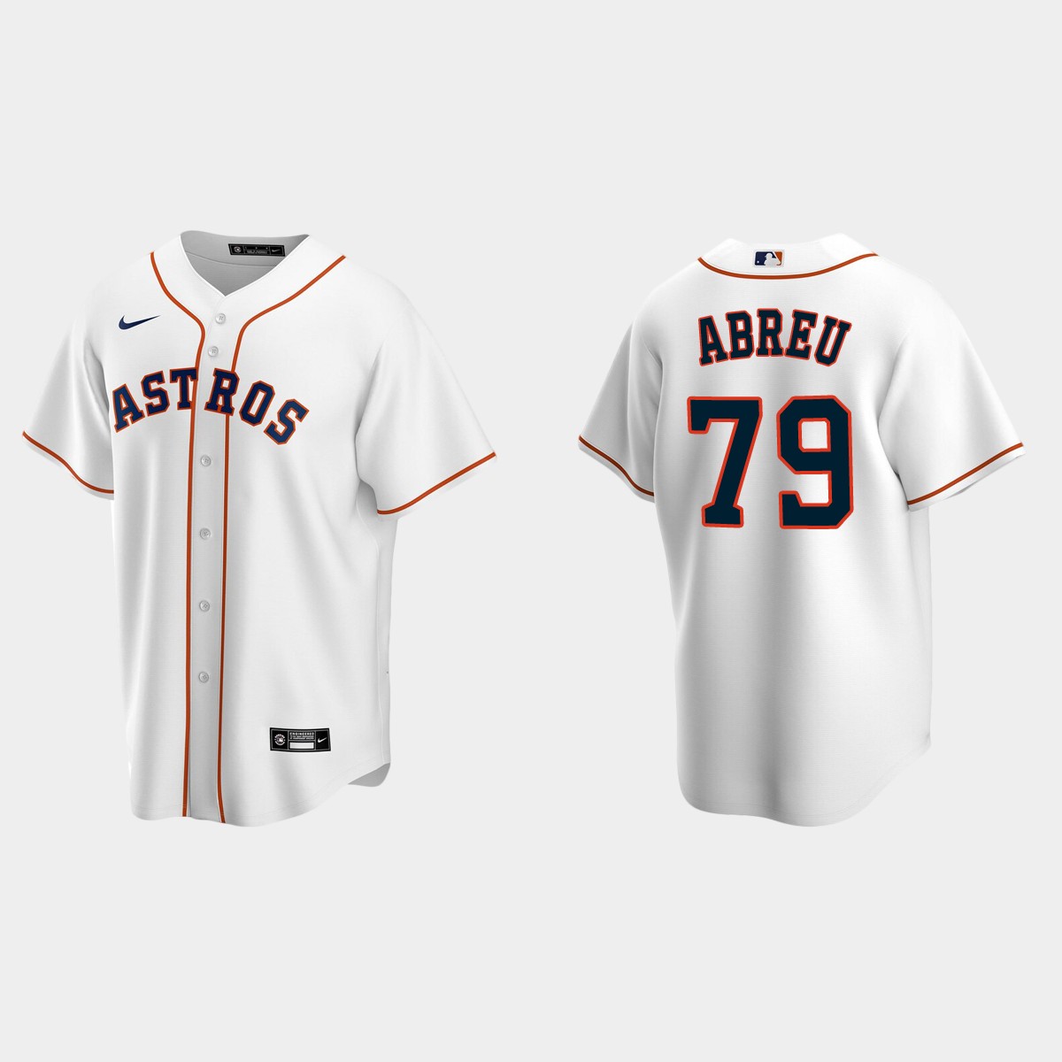 Houston Astros Jose Abreu Home Jersey - White