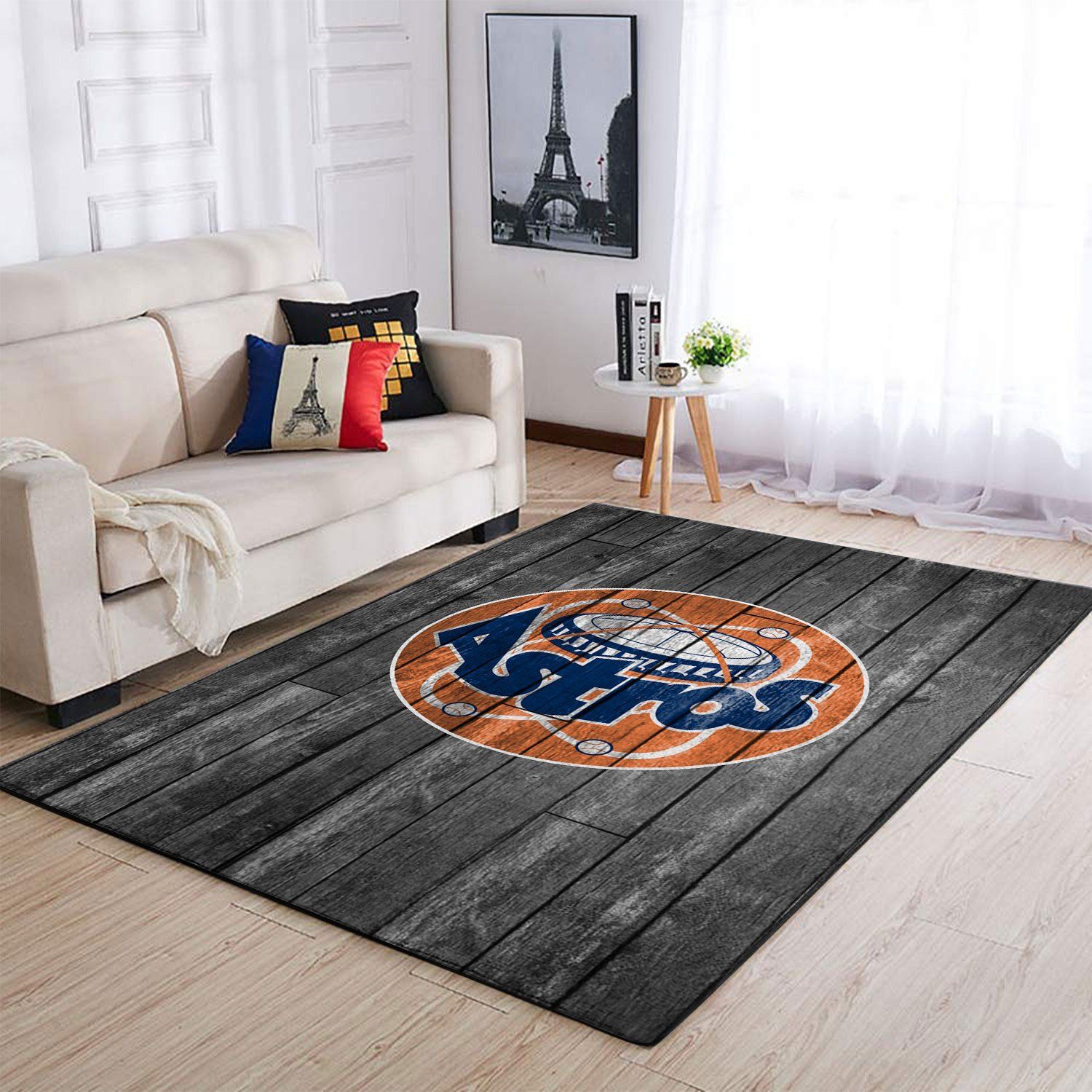 Houston Astros Living Room Area Rectangle Rug