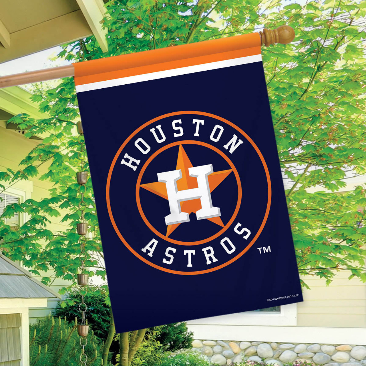 Houston Astros MLB Garden Flag, House Flag