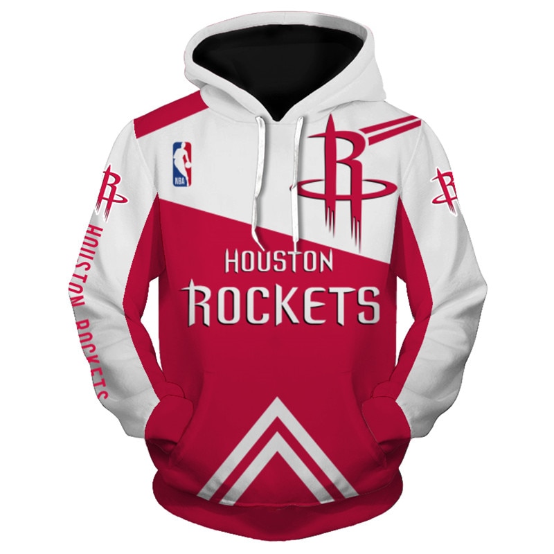 Houston Rockets 3D Hoodie Gift For Fans Cheap Basketball For Fans NBA Hoodie