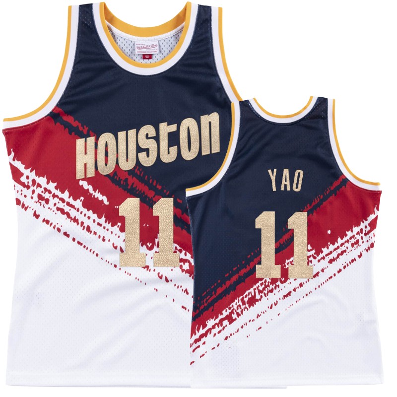 Houston Rockets Yao Ming Independence Men's #11 Throwback Jersey