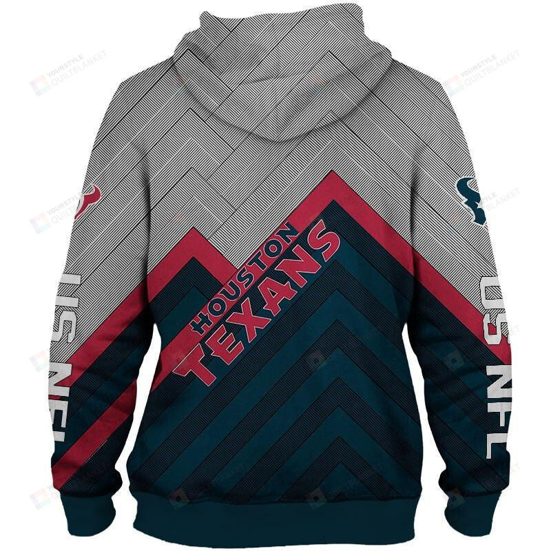 Houston Texans 3d All Over Print Hoodie Hoodie
