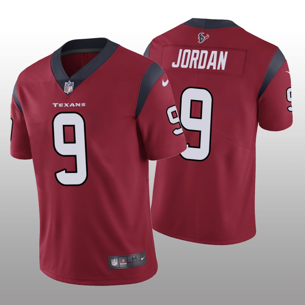 Houston Texans Brevin Jordan Red Jersey Vapor Limited - Men's