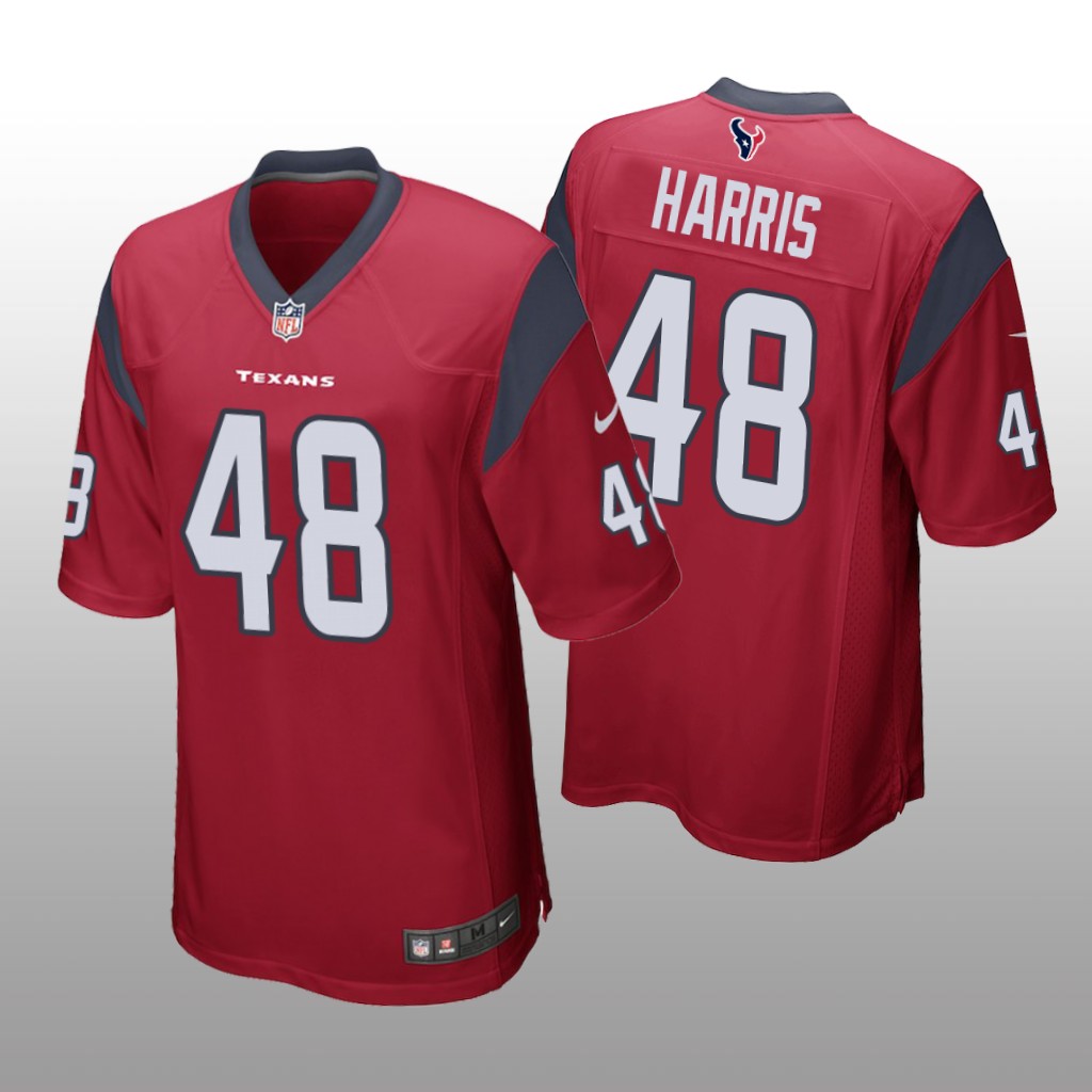 Houston Texans Christian Harris Red Jersey Game - Men's