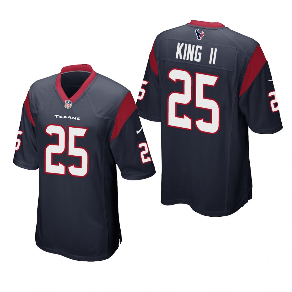 Houston Texans Desmond King Navy Jersey Game - Men's