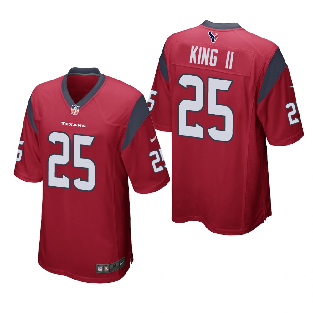 Houston Texans Desmond King Red Jersey Game - Men's