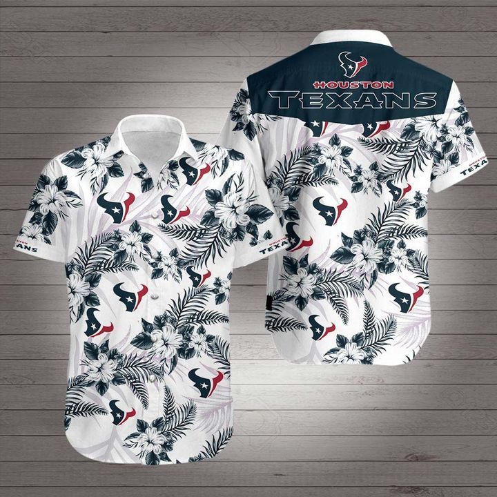 Houston Texans Football Hawaii 3D Shirt